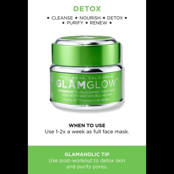GLAMGLOW Powermud Dual Cleanse Treatment 3 Singles - Picture 2 of 8